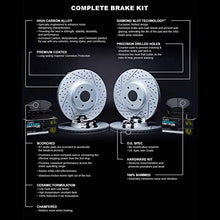 Load image into Gallery viewer, R1 Concepts Front Rear Brakes and Rotors Kit |Front Rear Brake pads| Brake Rotors and Pads| Euro Performance Sport Brake Pads and Rotors| Hardware Kit WBTH2-31012