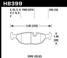 Load image into Gallery viewer, Hawk 87-93 BMW 325i / 85-87 BMW 535i Blue 42 Rear Brake Pads