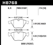 Load image into Gallery viewer, Hawk 11-16 BMW 535i/535i xDrive HPS 5.0 Front Brake Pads