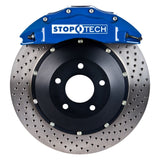 StopTech 06-09 Honda S2000 Blue ST-60 Caliper 355x32mm Drilled Rotors Front Big Brake Kit