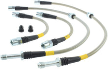 Load image into Gallery viewer, StopTech 96-2000 BMW 328I / 328IS Stainless Steel Rear Brake Lines