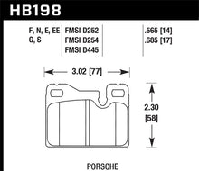 Load image into Gallery viewer, Hawk 78-85 Porsche 928 / 83-91 Porsche 944 Blue 42 Rear Brake Pads