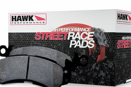 Hawk 08-14 Mitsubishi Lancer Evolution All (1pc Front Rotor) High Perf Street/Race Rear Brake Pads