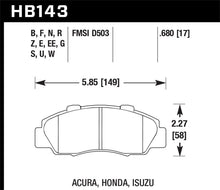 Load image into Gallery viewer, Hawk Acura / Honda / Isuzu DTC-30 Race Front Brake Pads