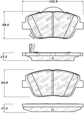 Load image into Gallery viewer, StopTech 09-15 Hyundai Sonata Street Select Front Brake Pads