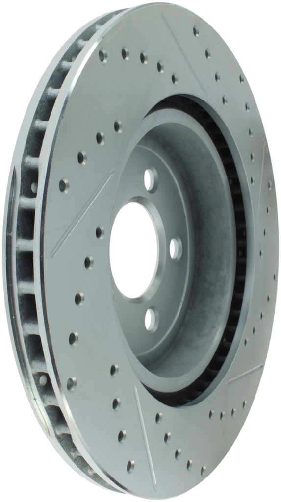 StopTech Select Sport 10-14 Dodge Challenger Drilled and Slotted Front Right Brake Rotor