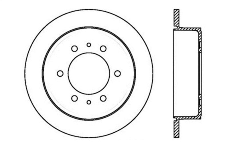 StopTech Drilled Sport Brake Rotor