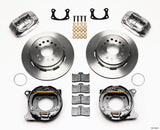 Wilwood Forged Dynalite P/S Park Brake Kit Polished New Big Ford 2.36in Offset