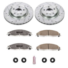 Load image into Gallery viewer, Power Stop 05-08 Pontiac Grand Prix Front Z26 Street Warrior Brake Kit