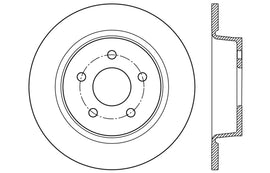 StopTech Sport Cross Drilled Brake Rotor - Rear Left