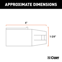 Load image into Gallery viewer, Curt Electrical Adapter (7-Way RV Blade to 6-Way Round Trailer Center Pin Brake)