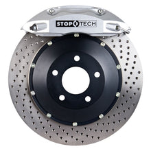 Load image into Gallery viewer, StopTech 06-09 Honda S2000 Silver ST-40 Caliper 355x32mm Drilled Rotors Front Big Brake Kit