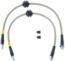 Load image into Gallery viewer, StopTech 2013-2014 Ford Focus ST Stainless Steel Rear Brake Lines