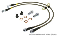 Load image into Gallery viewer, StopTech 06-17 Lexus HS250h / Toyota RAV4 Stainless Steel Front Brake Lines