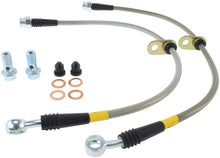 Load image into Gallery viewer, StopTech 99-00 Civic Si w/Rear Disc Brakes Front SS Brake Lines