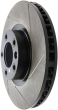 Load image into Gallery viewer, StopTech 11-14 Porsche Cayenne / 11-15 VW Touareg Front Left Slotted Sport Brake Rotor