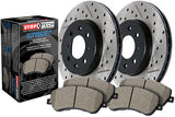 StopTech 00-02 Dodge Dakota/Durango Drilled & Slotted Sport Brake Kit - Front