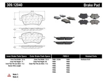 Load image into Gallery viewer, StopTech Performance 06-09 Mini Cooper/Cooper S Front Brake Pads