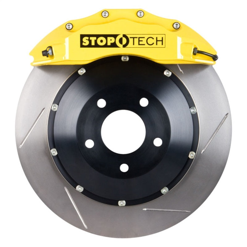 StopTech 08-09 BMW 335xi ST-60 Yellow Calipers 355x32mm Slotted Rotors Front Big Brake Kit