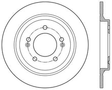 Load image into Gallery viewer, StopTech Slotted Sport Brake Rotor 13-15 Kia Optima w/ Electric Parking Brake - Rear Passenger Side