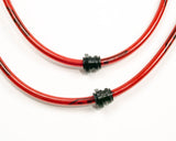 AP 04+ STi Brembo Rear Steel Braided Brake Lines