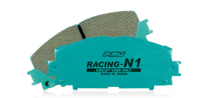 Project Mu 04-09 STi / 03-06 Evo 8/9 / 03-05 G35 w/ Brembo N1-RACING Rear Brake Pads