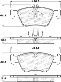 StopTech Street Brake Pads