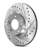 StopTech 01-05 Lexus IS300 / 02-10 Lexus SC430 Sport Slotted & Drilled Rear Right Brake Rotor