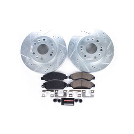 Power Stop 07-08 Cadillac Escalade Front Z23 Evolution Sport Brake Kit