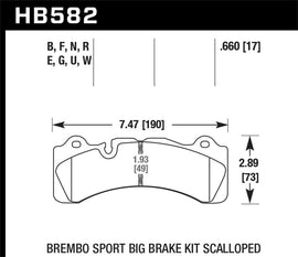 Hawk HP+ Street Brake Pads