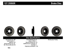 Load image into Gallery viewer, StopTech Slotted &amp; Drilled Sport Brake Rotor