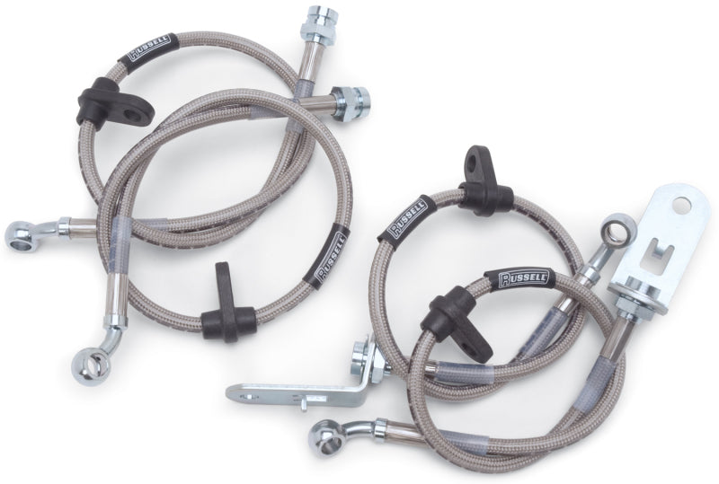 Russell Performance 95-99 Mitsubishi Eclipse 2WD and AWD (with rear drums) Brake Line Kit