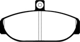 EBC 85-93 Volvo 740 2.1 (Girling) Redstuff Front Brake Pads