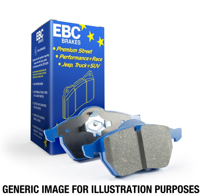 EBC 03-11 Saab 9-3 2.0T Bluestuff Front Brake Pads