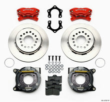 Load image into Gallery viewer, Wilwood Forged Dynalite P/S Park Brake Kit Red Mopar/Dana 2.50in Off w/Snap Ring Brng