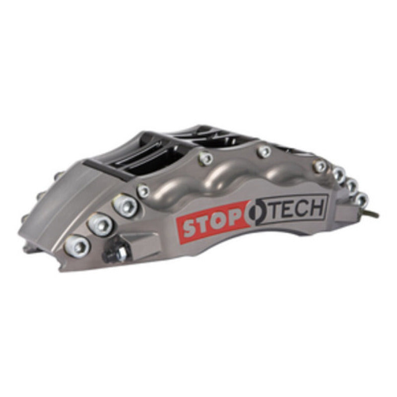 StopTech 04-07 STi Trophy Style Front Big Brake Kit 355X32MM with Gun Metal ST60 Calipers Slotted Ro