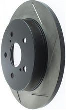 Load image into Gallery viewer, StopTech 15-16 Nissan NX200T / NX300H Slotted Rear Left Sport Brake Rotor