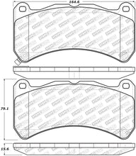 Load image into Gallery viewer, StopTech 08-14 Lexus IS Street Select Front Brake Pads