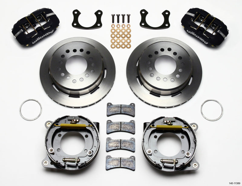 Wilwood Dynapro Low-Profile 11.00in P-Brake Kit New Big Ford 2.50in Offset