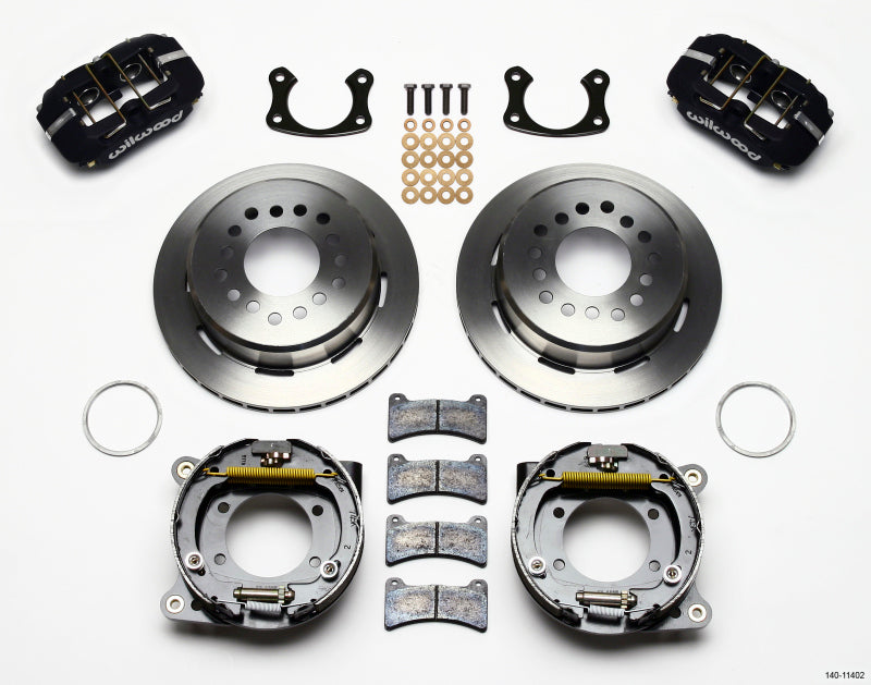 Wilwood Dynapro Low-Profile 11.00in P-Brake Kit New Big Ford 2.36in Offset
