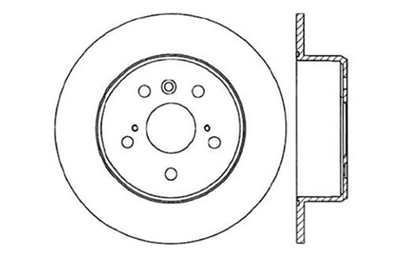 StopTech Drilled Sport Brake Rotor