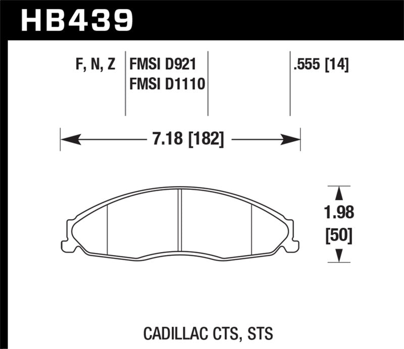 Hawk HPS Street Brake Pads