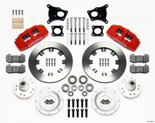 Load image into Gallery viewer, Wilwood Dynapro 6 Front Hub Kit 12.19in Red AMC 71-76 OE Disc w/o Bendix Brakes