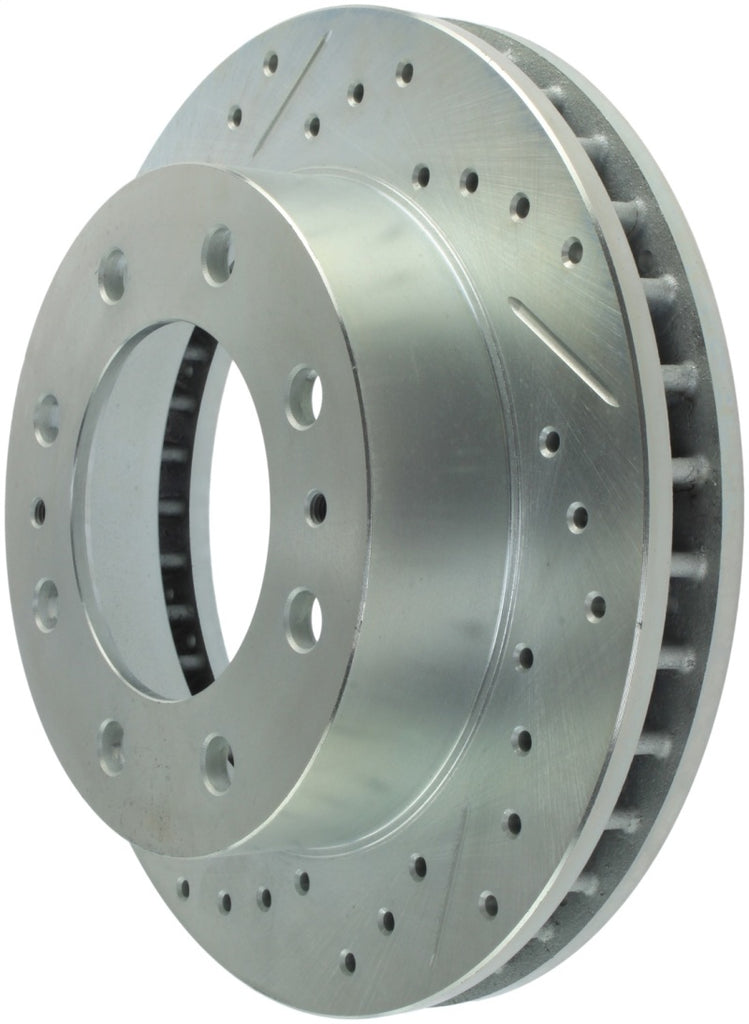 StopTech Select Sport 03-17 Chevrolet Express 2500 Sport Slotted & Drilled Right Front Brake Rotor