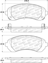 StopTech Street Brake Pads