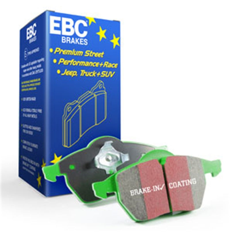 EBC 97-99 Jeep Cherokee 2.5 82mm High Rotors Greenstuff 7000 Front Brake Pads