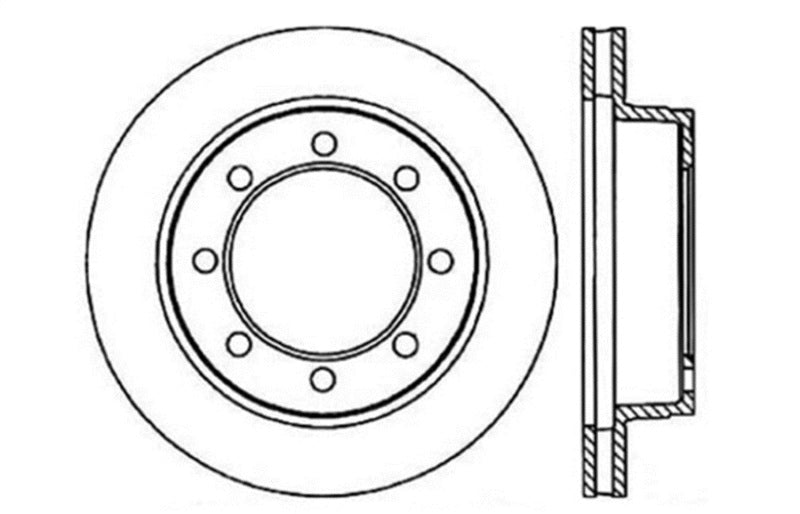 StopTech Drilled Sport Brake Rotor