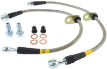 Load image into Gallery viewer, StopTech 97-01 Honda Prelude Stainless Steel Front Brake Lines