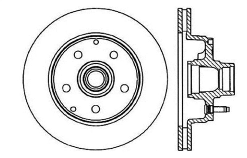 StopTech Drilled Sport Brake Rotor