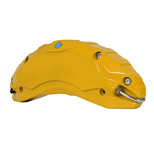 YOSAYUSA Car Caliper Covers for Tesla Model 3, 18"(235/45) 19"(235/40) Wheel Hub Car Brake Calliper Protector, for 2017-2023 Model 3, Set of 4 Car Callipers Cover Model 3 Accessories Yellow